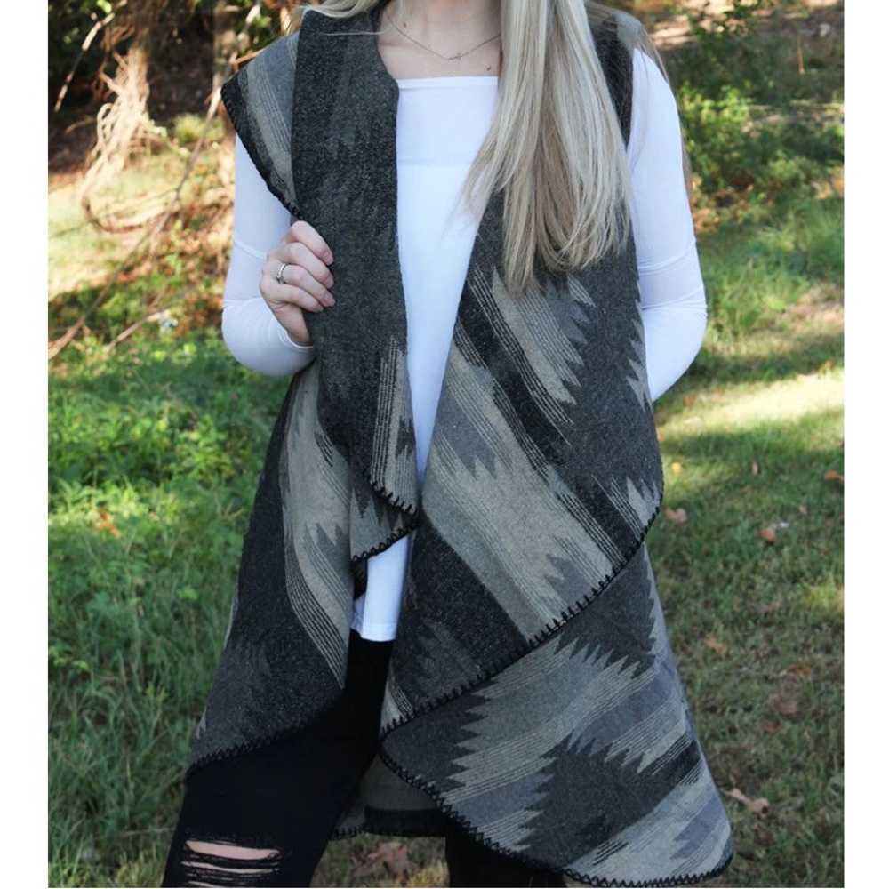 New Aztec vest